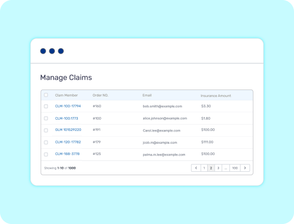 Customer Claim Submission System